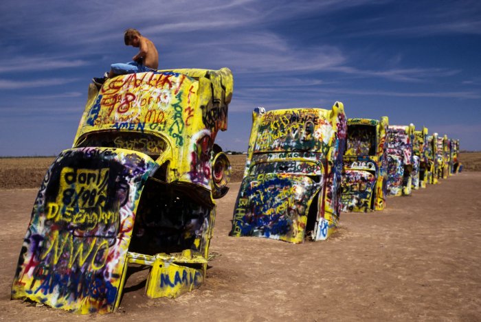 Cadillac Ranch - Amarillo - Texas - USA